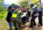 Dukung-Kebijakan-Kasat-Lantas,-Bhabinkamtibmas-Bersama-Bhabinsa-Tanjung-Bunga-Amankan-Motor-Berknalpot-Recing