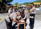 Kapolres-Flotim-Akbp-I-Nyoman-Putra-Sandita-Pimpin-Serah-Terima-Jabatan-di-Lingkungan-Polres-Flores-Timur