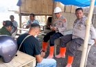 Kapolsek-Wulanggitang-Bersama-Bhabinkamtibmas-Sambangi-Warga-Rianghulu,-Ajak-Warga-Waspada-Lahar-Dingin