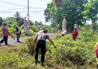 Polsek-Adonara-Timur-Bersama-Brimob-dan-Pemerintah-Bergerak-Menata-Lokasi-Hunian-Sementara-untuk-Brimob