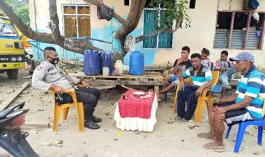 Bhabinkamtibmas-Bripka-Mandala-Himbau-Warga-Binaan-Cegah-Karhutla