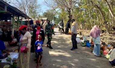 Cegah-Penyebaran-Covid-19,-Satgas-Covid-Polsek-Solor-Tingkatkan-Patroli-Protokol-Kesehatan