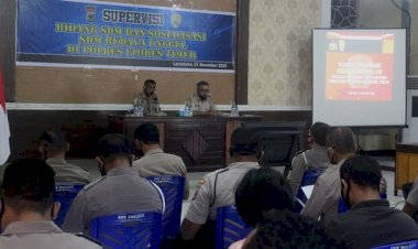 Supervisi-Bidang-SDM-Dan-Sosialisasi-SDM-Budaya-Unggul-Di-Polres-Flotim