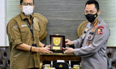 Dikunjungi-Sandiaga,-Kapolri-Bahas-Penguatan-5-Destinasi-Super-Prioritas