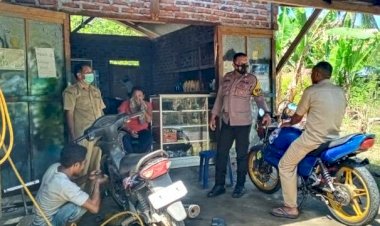 Monitor-Kamtibmas-Bhabinkamtibmas-Sambang-Ketempat-Usaha-Tambal-Ban-Didesa-Binaan