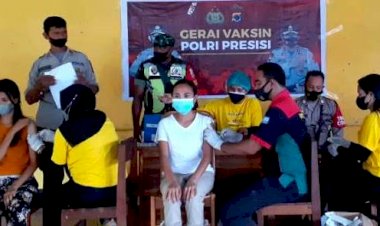 Gempur-Percepatan-Vaksinasi,-Polres-Flotim-Lakukan-Vaksinasi-Didua-Titik