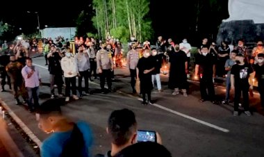 Polres-Flotim-Laksanakan-PAM-Jumat-Agung,-Imbau-Tetap-Terapkan-Prokes