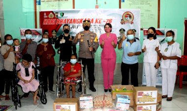 Bakti-Kesehatan-Jelang-Hari-Bhayangkara-Ke-76,-Polres-Flotim-Kunjungi-Panti-Asuhan