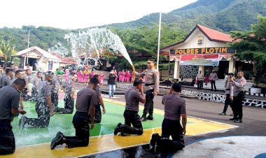 Sebanyak-31-Personel-Polres-Flotim-Disiram,-Polres-Flotim-:-Ini-Sebabnya...