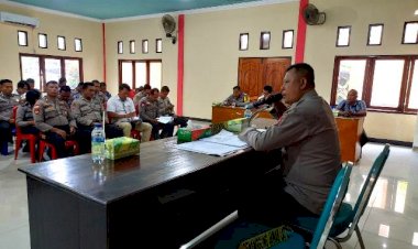 Jelang-Nataru,-Polres-Flotim-Gelar-Lat-Pra-Ops-Lilin-Turangga-2022