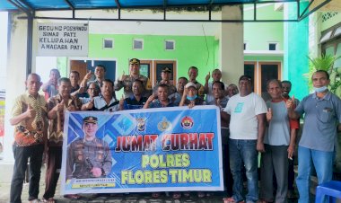 Jumat-Curhat,-Ini-Yang-Disampaikan-Warga-Dari-Kelurahan-Amagarapati-Kepada-Kapolres-Flores-Timur