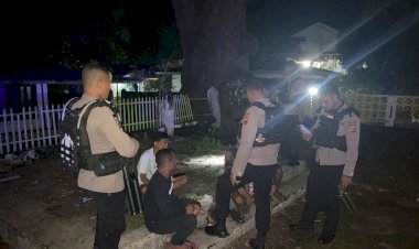 Patroli-Polisi-,-Jaga-kondusifitas-Kamtibmas-Di-Flores-Timur
