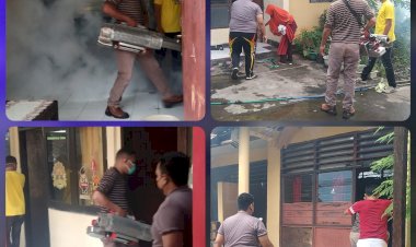 GIAT-FOGGING-CEGAH-DBD-DI-MAKO-POLRES-FLOTIM