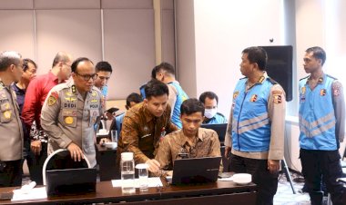 Pertama-Kali,-Polri-Bentuk-Posko-Monitoring-Pantau-Penerimaan-Anggota-Secara-Realtime