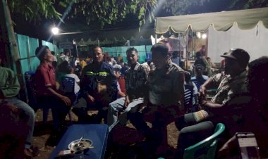 Cegah-keributan-saat-Pesta-Nikah-,-Bhabinkamtibmas-hadir-berikan-himbauan