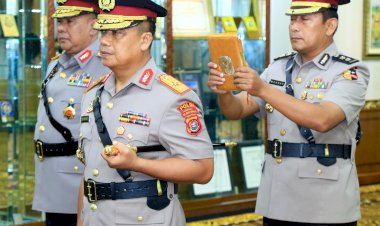 Kapolri-Lantik-Brigjen-Dwi-Irianto-Jadi-Kapolda-Sultra