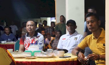 Polres-Flotim-Gelar-Nobar-Indonesia-U-23-vs--Uzbekistan-U-23