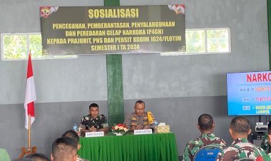 Kapolres-Flotim-AKBP-Nyoman-Putra-Sandita-Bawakan-Materi-Tentang-Narkoba-kepada-Anggota-Kodim-1624/Flotim.