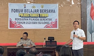 Forum-Belajar-Bersama-Polres-Flotim-Dalam-Rangka-Persiapan-Pilkada-serentak-tahun-2024.