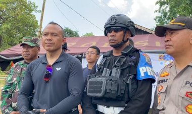 Kapolres-Flotim-:-3-Pucuk-Senpira-Berhasil-Diamankan-Saat-Penyisiran-di-Desa-Ilepati