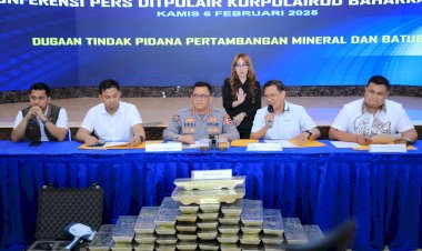 Polri-Bongkar-Tambang-Timah-Ilegal-di-Bekasi,-Kerugian-Negara-Capai-Rp10-Miliar
