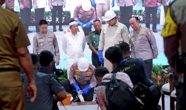Groundbreaking-Serentak-Rumah-Subsidi-Polri,-Kapolri:-Target-100.000-Rumah-di-2025