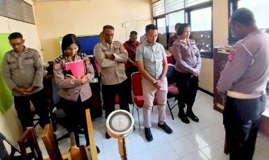 Tingkatkan-Kualitas-Spiritual,-Polres-Flores-Timur-Laksanakan-Bimbingan-Rohani