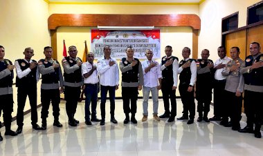 Kapolres-Flores-Timur-Pimpin-Upacara-Pengukuhan-Komite-Olahraga-Polri-Polres-Flotim