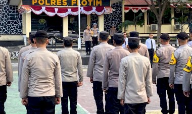 Tak-Sekadar-Formalitas,-Kapolres-Flotim-Jadikan-Apel-sebagai-Tolak-Ukur-Tanggung-Jawab