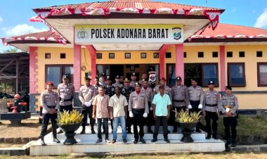 Sebar-Perwira-ke-Polsek,-Polres-Flotim-Wujudkan-Nasionalisme-di-Hari-Kemerdekaan