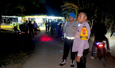 Pesta-Aman-Tanpa-Gangguan,-Tim-Patroli-UKL-III-Polres-Flotim-Patroli-hingga-Dini-Hari