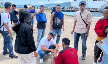 Tindak-Lanjuti-Perintah-Kapolda-NTT,-Polres-Flotim-Gelar-Operasi-Minuman-Beralkohol-di-Pelabuhan-Larantuka