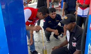 Cegah-Kecurangan,-Polda-NTT-Awasi-Takaran-dan-Kualitas-BBM-Bersubsidi-di-16-SPBU-Kota-Kupang