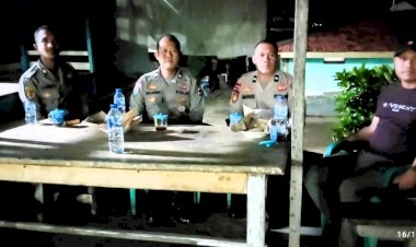 Polres-Flores-Timur-Perketat-Pengamanan-di-Kelurahan-Postoh,-Kamtibmas-Aman-Terkendali