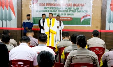 Bersatu-dalam-Doa,-Polres-Flores-Timur-Gelar-Doa-Lintas-Agama-untuk-Korban-Bencana-Aceh-dan-Sumatra