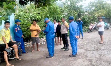 Ditemukan-Selamat,-Respons-Cepat-Bhabinkamtibmas-Bersama-Pol-Air-dan-TNI-AL-Lakukan-Pencarian-Tiga-Nelayan-Terbawa-Arus