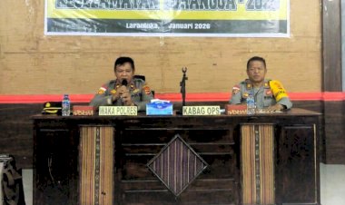 Wakapolres-Flotim-Pimpin-Lat-Pra-Ops-Keselamatan-Turangga-2026