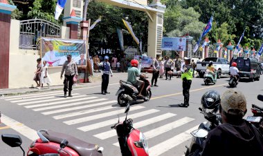 Pengamanan-Ketat-Polres-Flotim-Warnai-Misa-Pontifikal-Uskup-Baru-Keuskupan-Larantuka