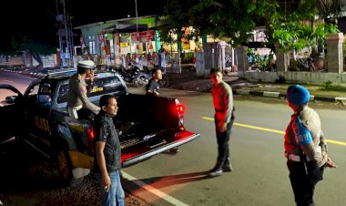 Menyisir-Kota-Hingga-Pesisir,-Polres-Flotim-Jaga-Stabilitas-Kamtibmas