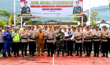 Gelar-Apel-Siaga-Kamtibmas,-Kapolres-Imbau-Jaga-Toleransi-dan-Persatuan