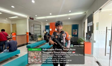 Pamobvit-Polres-Flotim-Intensifkan-Pengamanan-Perbankan