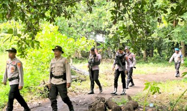 Patroli-Humanis-Personel-Pos-Bele-Pastikan-Aktivitas-Warga-Kembali-Normal