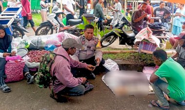 Dari-Pasar-Boru,-Bhabinkamtibmas-Ajak-Masyarakat-Jaga-Ketertiban-dan-Antisipasi-Bencana