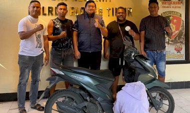 Kurang-dari-24-Jam,-Satreskrim-Polres-Flores-Timur-Berhasil-Ungkap-Pencurian-Sepeda-Motor