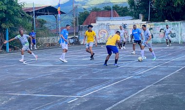 Bukan-Sekadar-Pertandingan,-Turnamen-Futsal-Polres-Flores-Timur-Jadi-Ajang-Mempererat-Soliditas