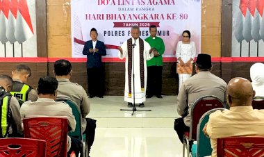 Sambut-Hari-Bhayangkara-ke-80,-Polres-Flores-Timur-Gelar-Doa-Lintas-Agama