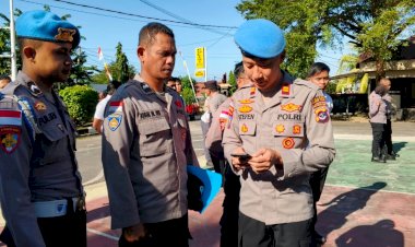 Propam-Polres-Flores-Timur-Gelar-Pemeriksaan-Sikap-Tampang-hingga-Antisipasi-Judi-Online-Personel