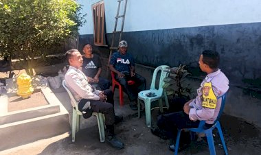 Patroli-Dialogis-di-Dusun-Bele,-Bhabinkamtibmas-Ajak-Warga-Cegah-Gangguan-Kamtibmas