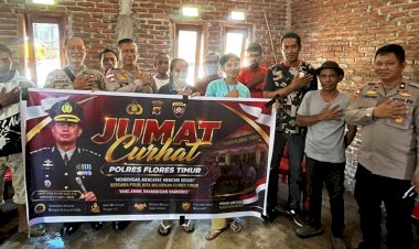 Wakapolres-Flotim-Gelar-Jumat-Curhat-di-Mudakeputu,-Perkuat-Kedekatan-dengan-Masyarakat