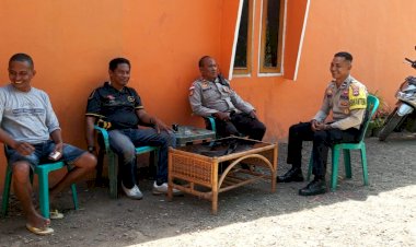 Tak-Sekadar-Patroli,-Polsek-Titehena-Titip-Pesan-untuk-Warga-Watowara